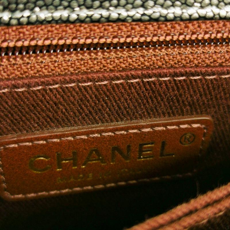 Women's Chanel Coco Handle Small Metallic Caviar Leather Gold Hardware, 2019