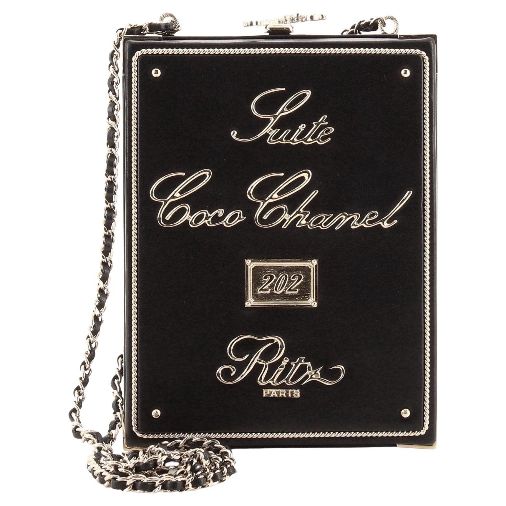Chanel Coco in Ritz Key Card Minaudiere Embellished Lambskin at