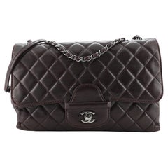 Chanel Coco Loop Flap Bag Quilted Lambskin Jumbo