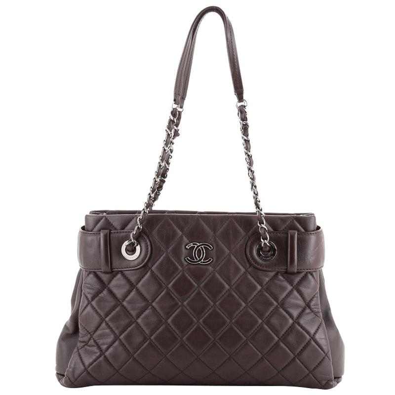 Chanel Coco Loop Tote Quilted Lambskin Small
