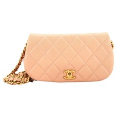 Chanel Coco Mail Clutch with Chain Quilted Calfskin