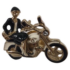 Chanel Coco Motorcycle Spring 2010 Collection Brooch