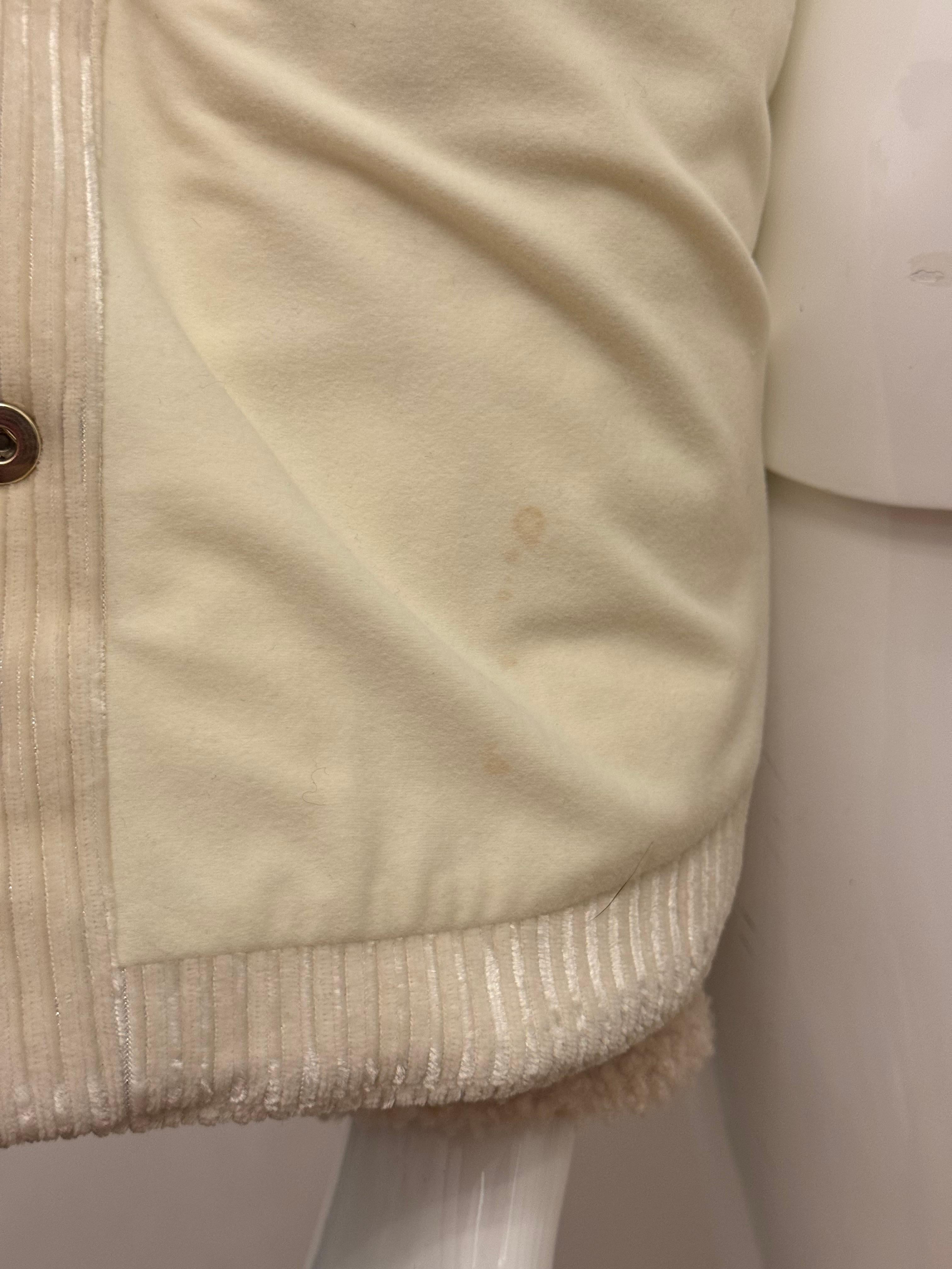 Chanel Coco Neige 2019 giacca in piuma d'oca e shearling in vendita 12