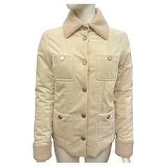 Chanel Coco Neige 2019 giacca in piuma d'oca e shearling