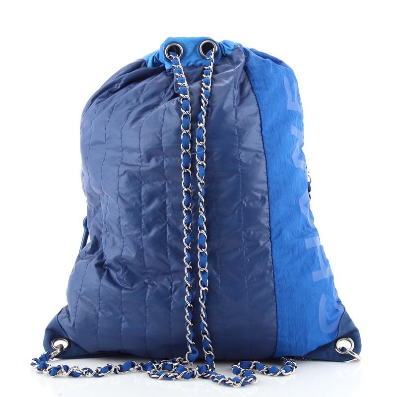 chanel nylon backpack