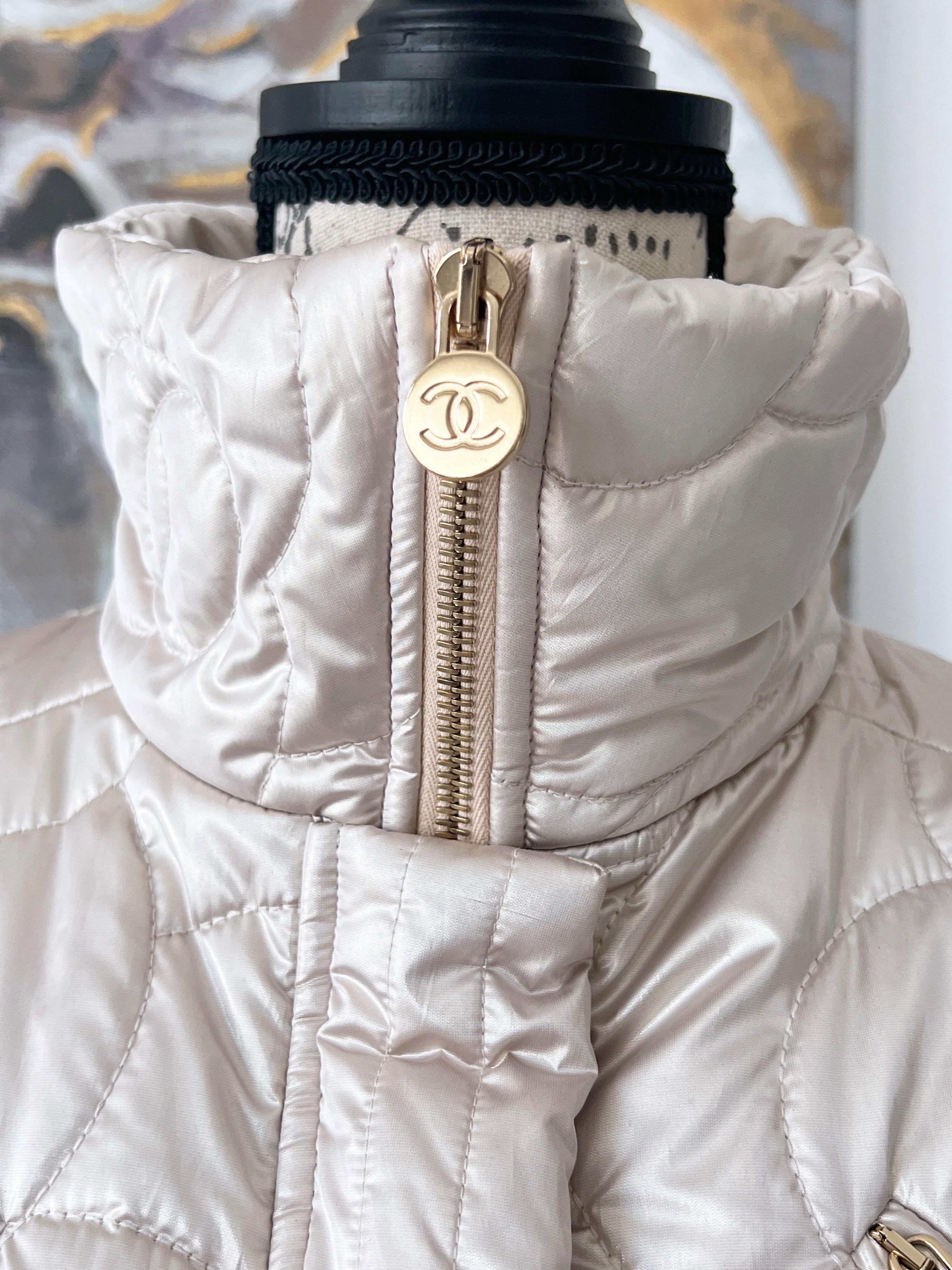 Chanel Coco Neige CC Camellias Puffer 1