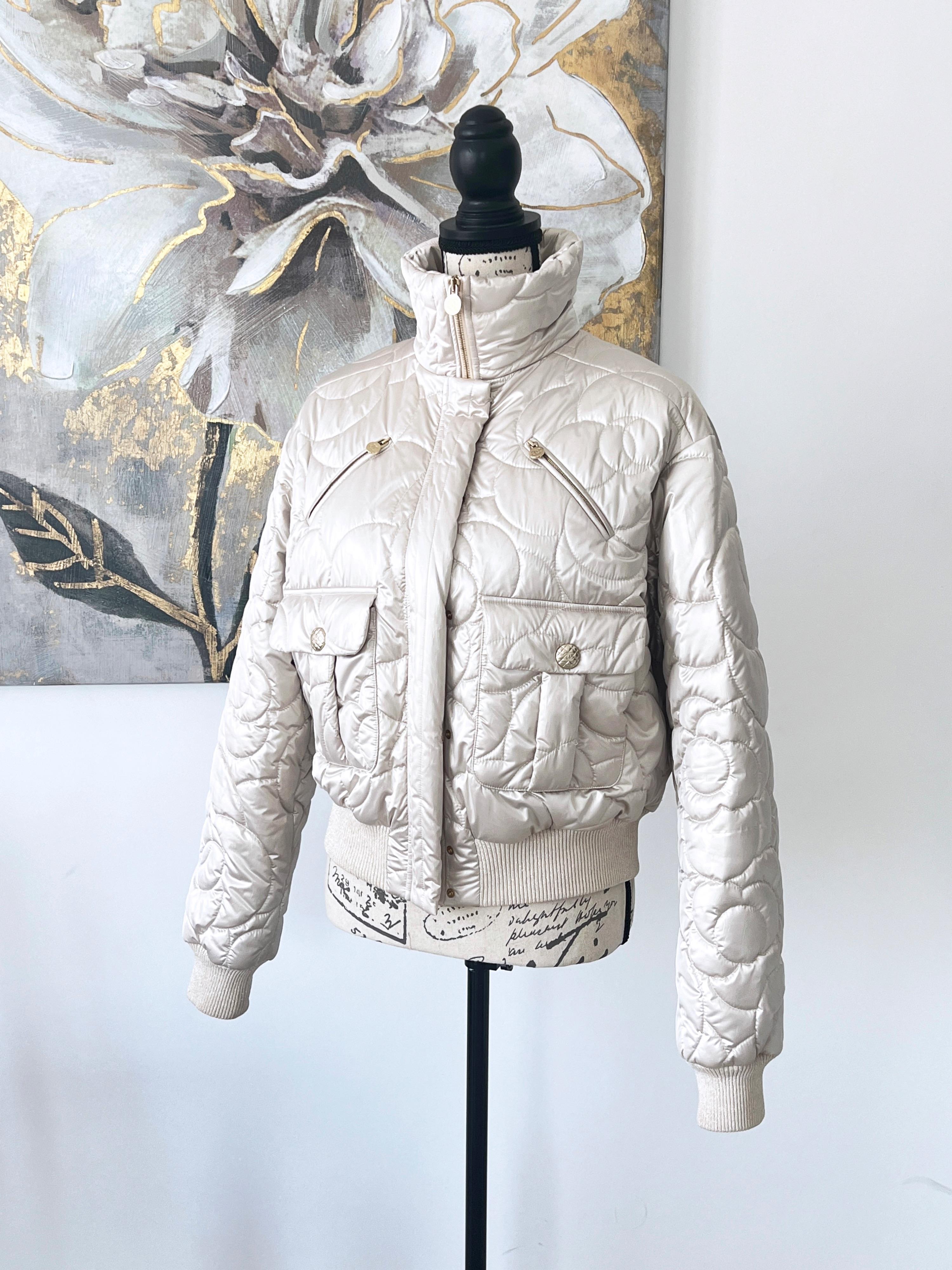 Chanel Coco Neige CC Camellias Puffer 4