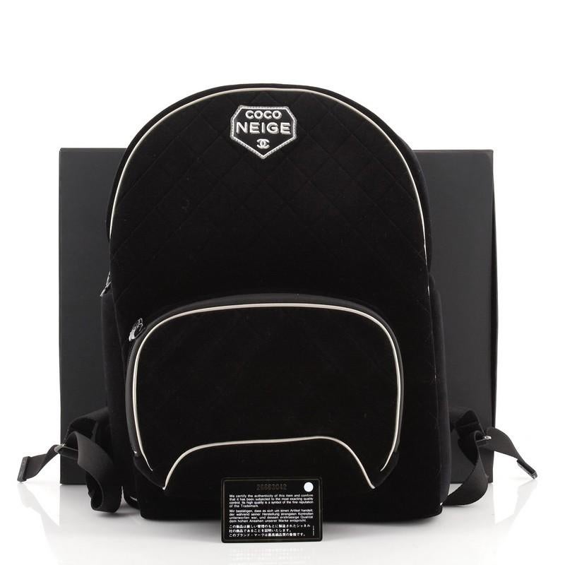 Chanel Velvet Backpack - 3 For Sale on 1stDibs  velvet backpack purse,  dark cherry velvet medium backpack, black velvet backpack