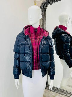 Chanel Coco Neige Goose Down Puffer Jacket & Tweed Jacket