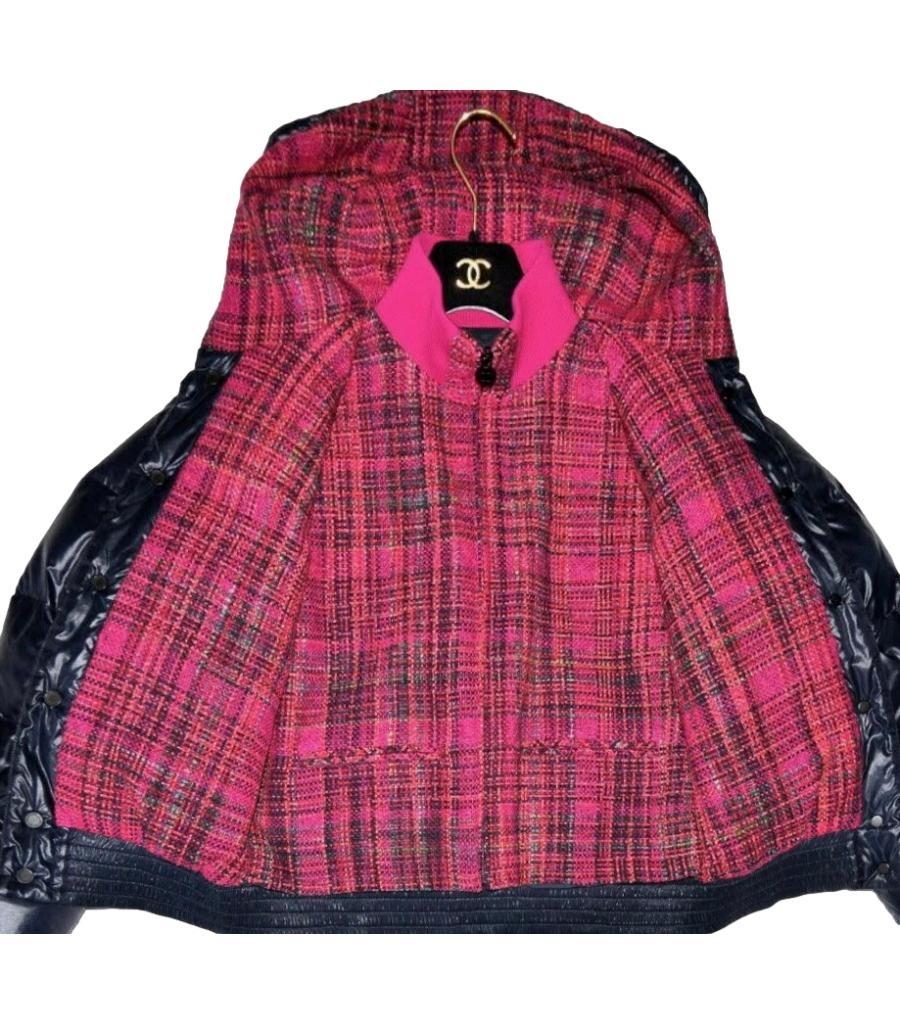 Chanel Coco Neige Goose Down Puffer Jacket & Tweed Jacket 1