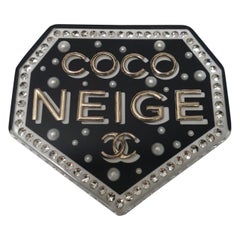 Chanel Coco Neige Pearls & Crystals Brooch Chanel Coco Neige Pearls & Crystals Brooch