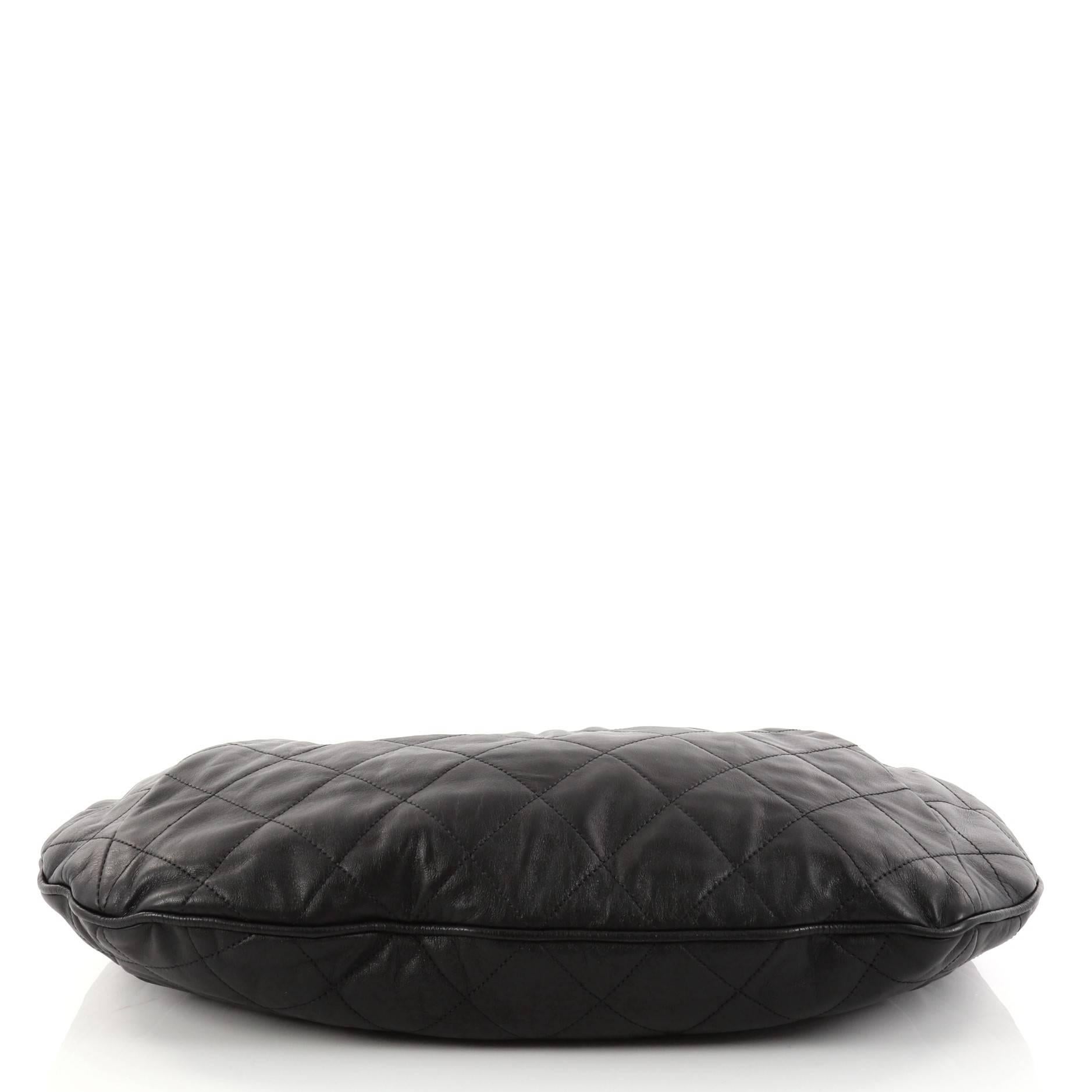 Chanel Coco Pleats Hobo Quilted Calfskin Large 1