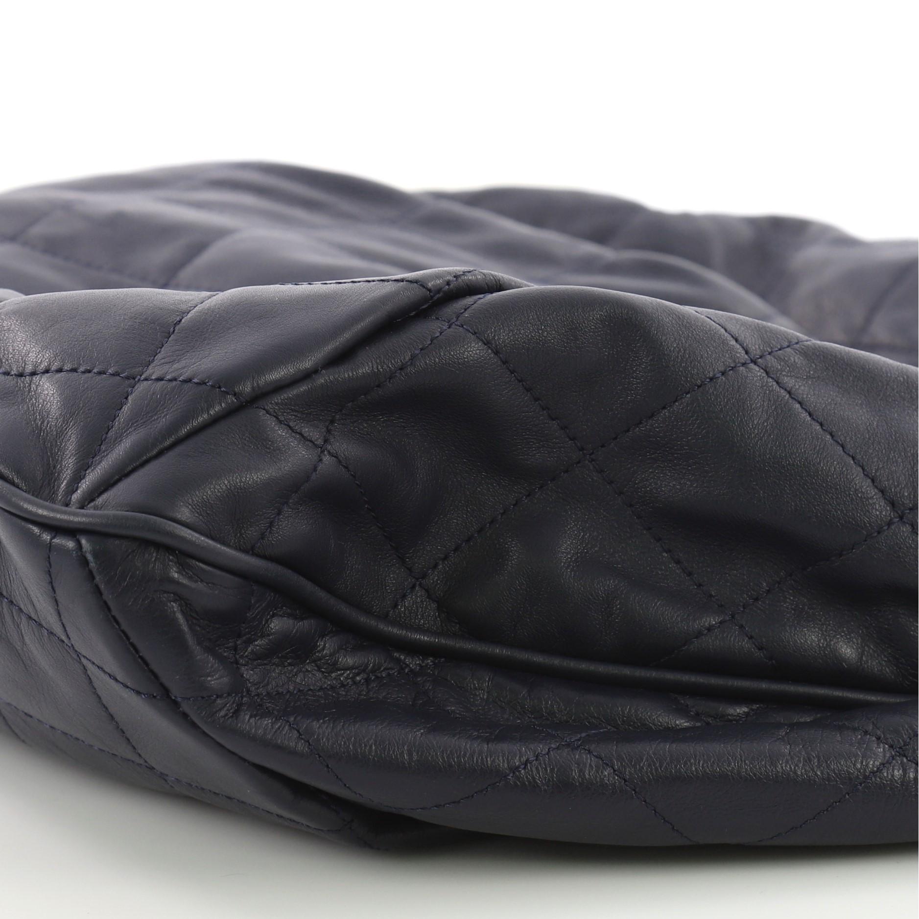 Chanel Coco Pleats Hobo Quilted Calfskin Large, 1
