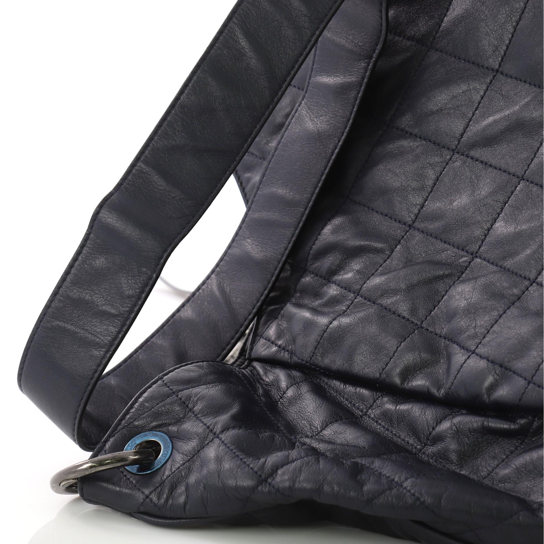 Chanel Coco Pleats Hobo Quilted Calfskin Large, 2