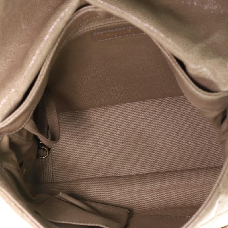 Chanel Coco Pleats Messenger Bag Quilted Glazed Caviar In Good Condition In NY, NY