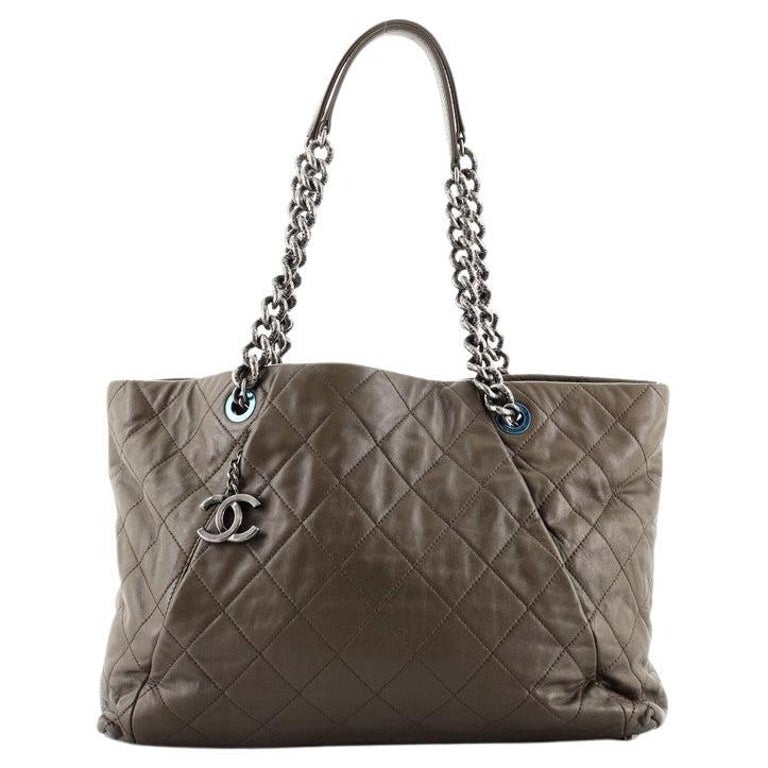 CHANEL, Bags, Authentic Chanel Coco Pleats Calfskin Tote