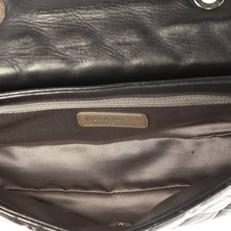 Chanel Coco Rain Flap Bag Quilted Lambskin Medium 5