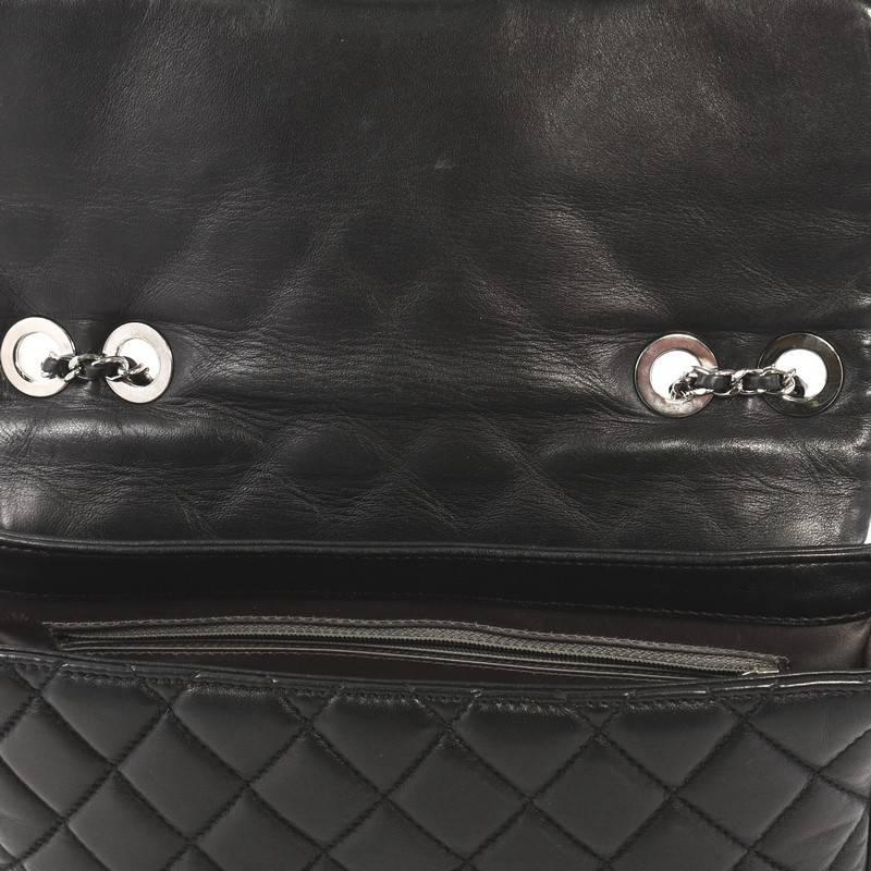 Women's or Men's Chanel Coco Rain Flap Bag Quilted Lambskin Medium