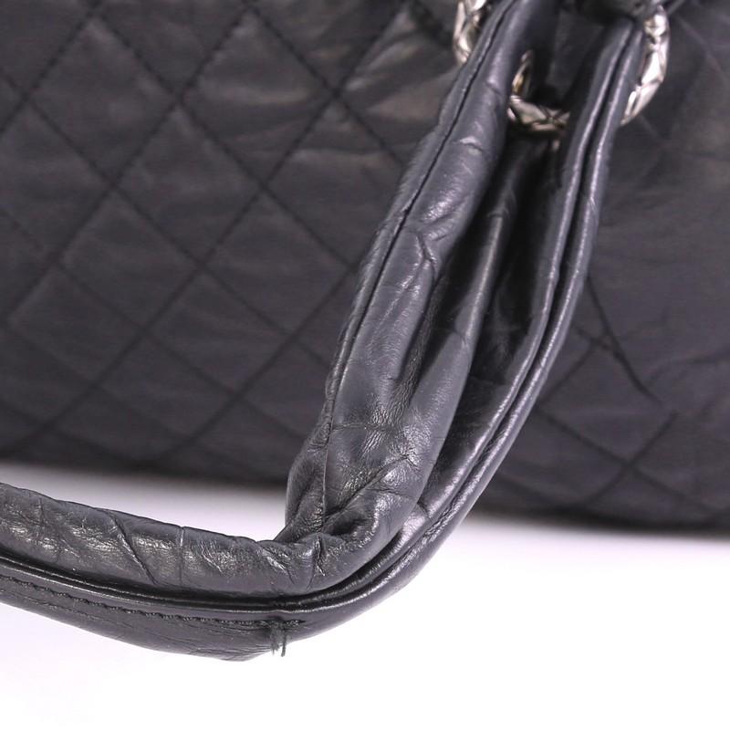 Chanel Coco Rider Bowler Bag Quilted Aged Calfskin Large 1