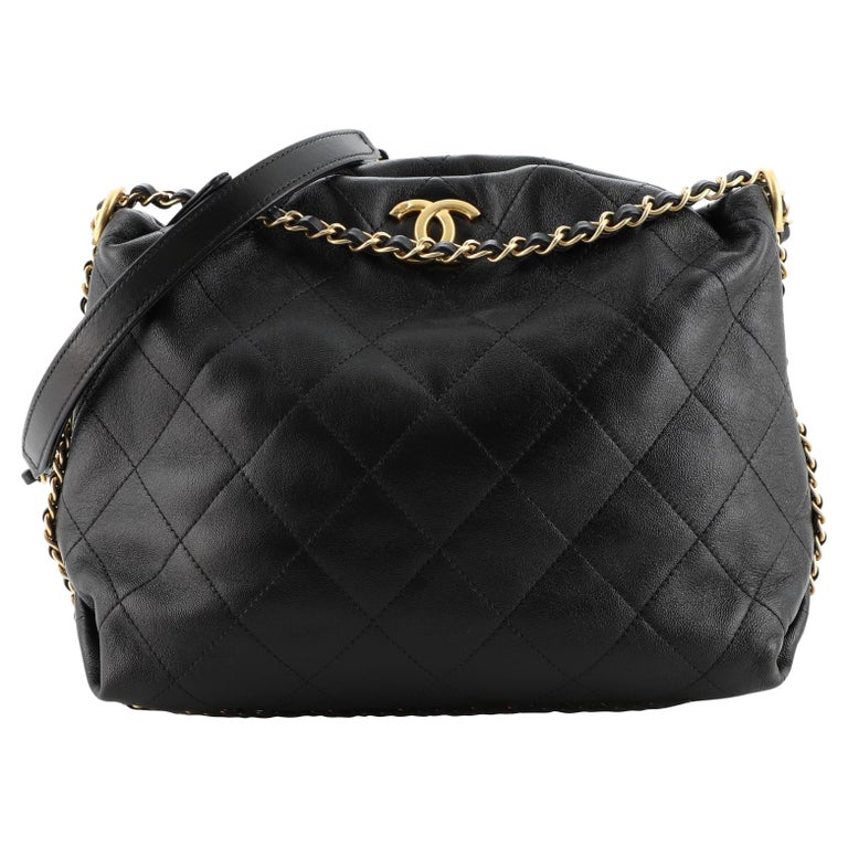 Chanel Trendy CC Bowling Bag Quilted Lambskin Mini at 1stDibs  mini trendy  cc, chanel small bowling bag, chanel mini bowling bag