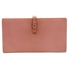 Chanel Coco Snap Long Caviar Wallet CC-1029P-0004