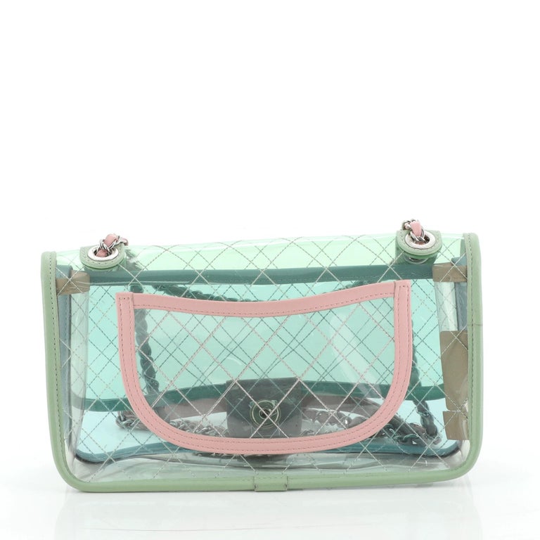 Chanel Lambskin PVC Coco Splash Medium Tote (SHF-y19ZqH) – LuxeDH
