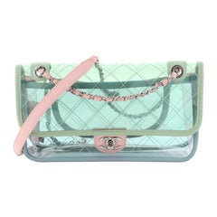 Chanel Pastel PVC & Leather Coco Splash Mini Flap Bag