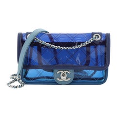 Chanel  Coco Splash Flap Bag Quilted PVC With Lambskin Small