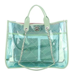 Chanel Clear Tote - 11 For Sale on 1stDibs | chanel clear tote bag, chanel  clear bag, clear chanel bag