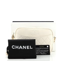 Chanel Coco Tassel Camera Case Quilted Caviar Mini