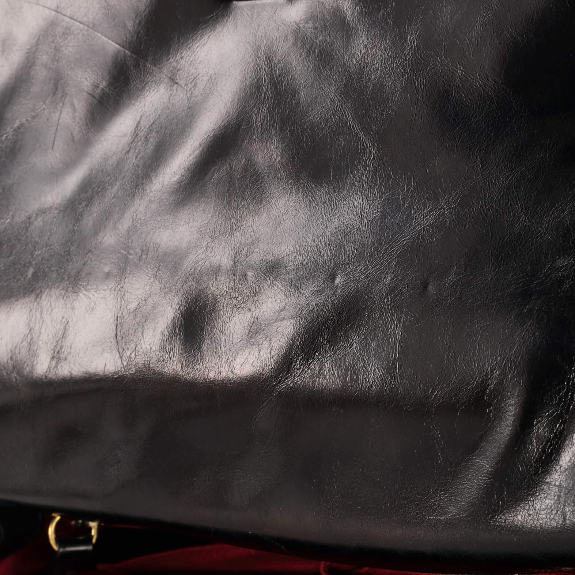 Chanel Coco Top Handle Bag Chevron Aged Calfskin Small 3