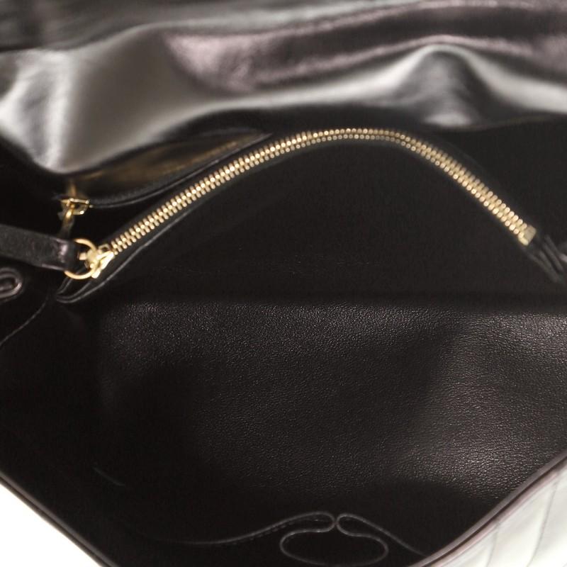 Chanel Coco Top Handle Bag Chevron Calfskin with Lizard Medium 1