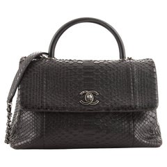 Sac Chanel Coco  poigne suprieure en python moyen