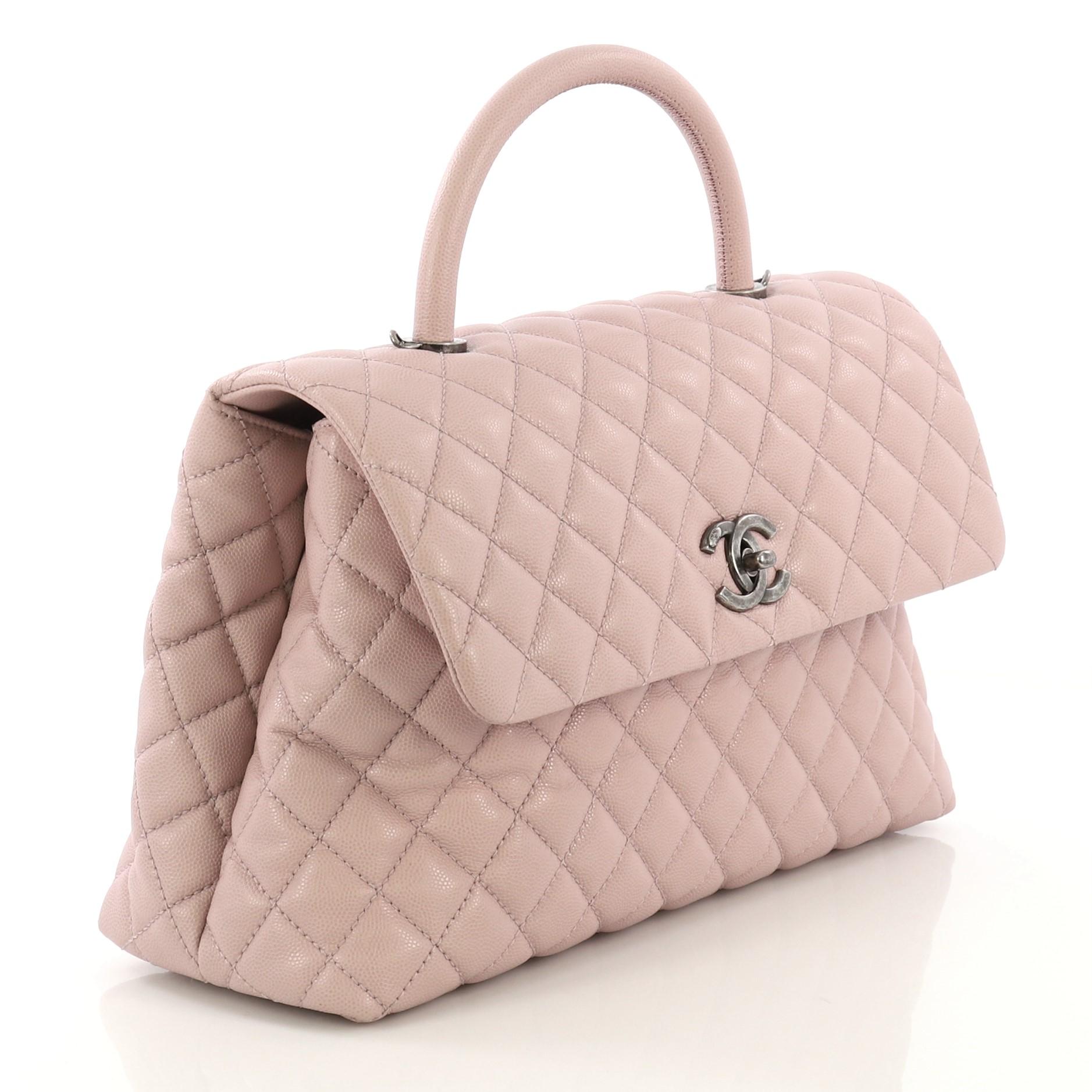 chanel coco handle medium
