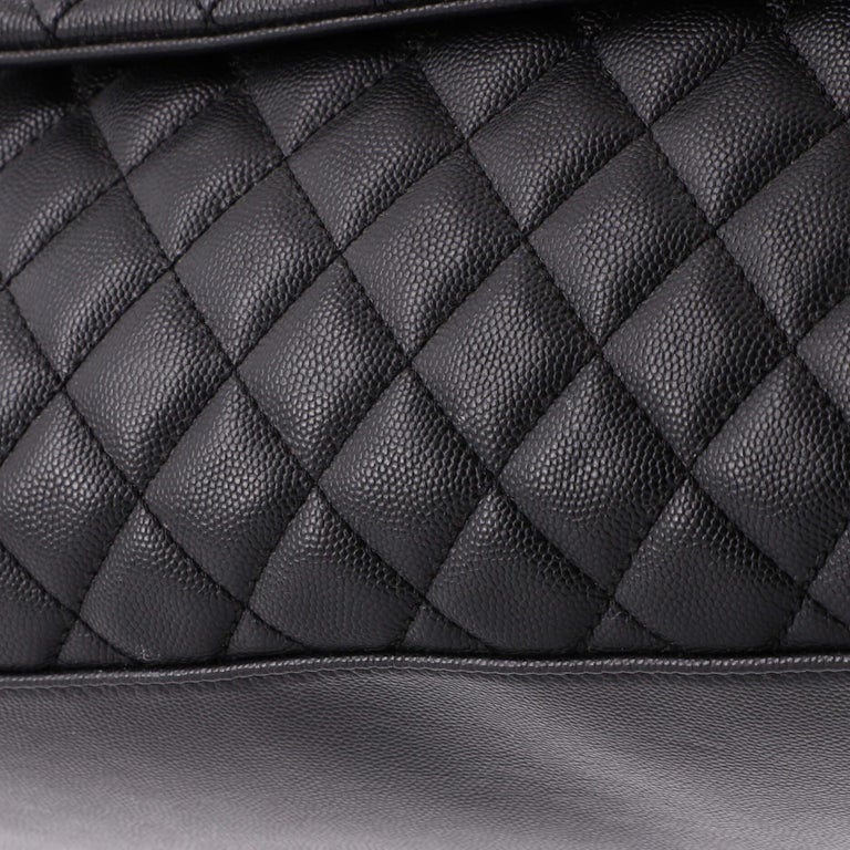 Chanel Coco Top Handle Bag Quilted Caviar Medium at 1stDibs
