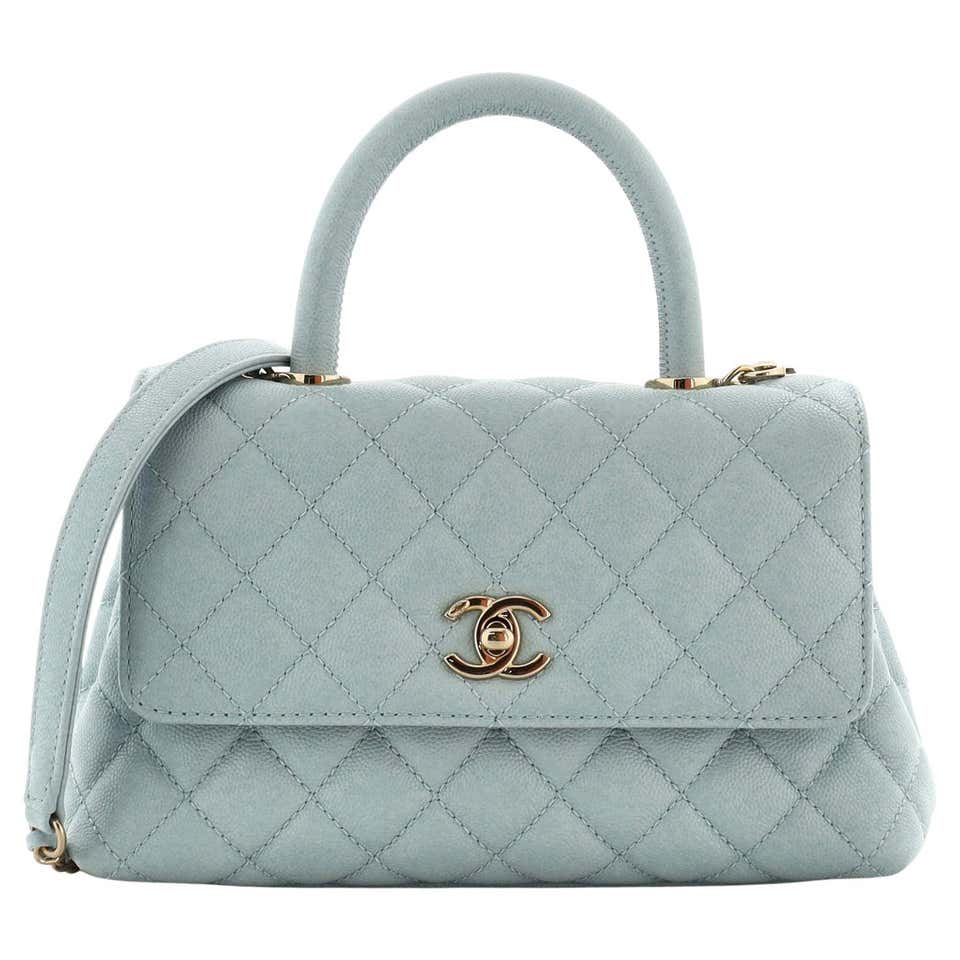 Channel Mini Chanel Mini With Handle - 101 For Sale on 1stDibs