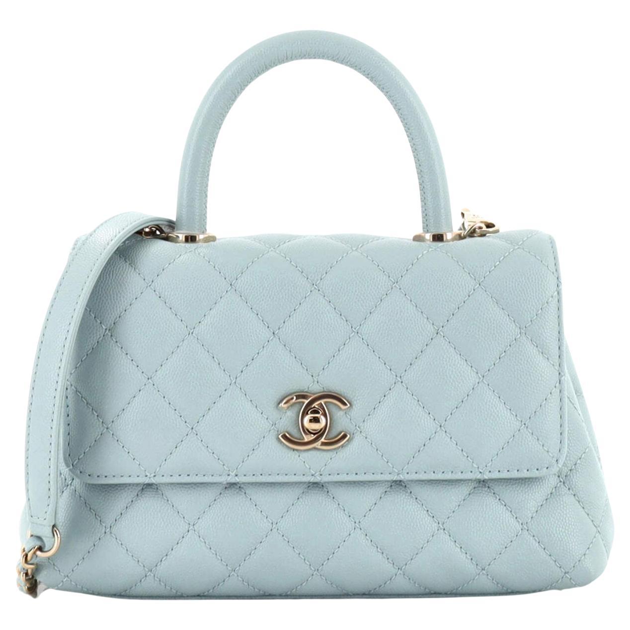 Chanel Mini Coco Handle Bag - 12 For Sale on 1stDibs