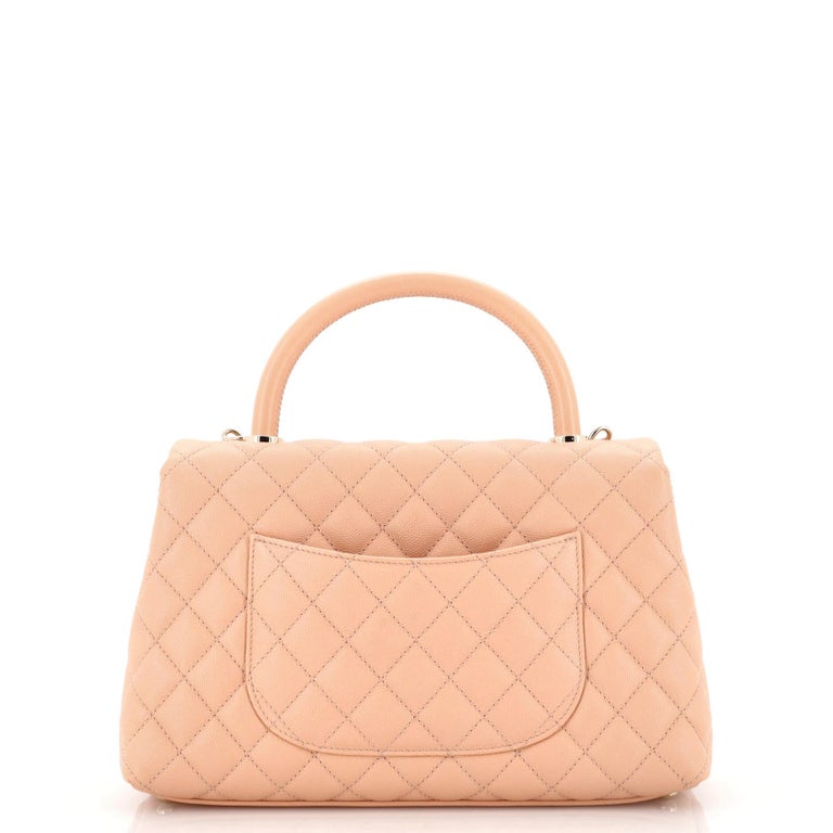 Chanel Coco Top Handle Bag Quilted Caviar Small at 1stDibs  chanel coco  top handle small, chanel coco top handle bag small, chanel coco top handle caviar  small