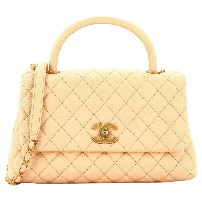 Chanel Pink Caviar Vanity Case For Sale at 1stDibs