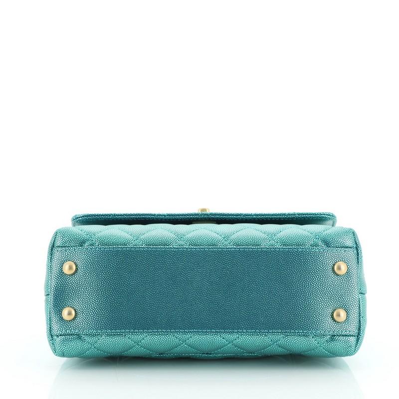 mini top handle chanel
