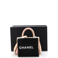 Chanel Coco Top Handle Bag Quilted Iridescent Caviar with Gradient