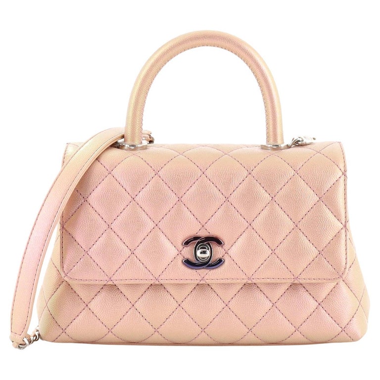 Chanel Coco Handle Pink - 13 For Sale on 1stDibs