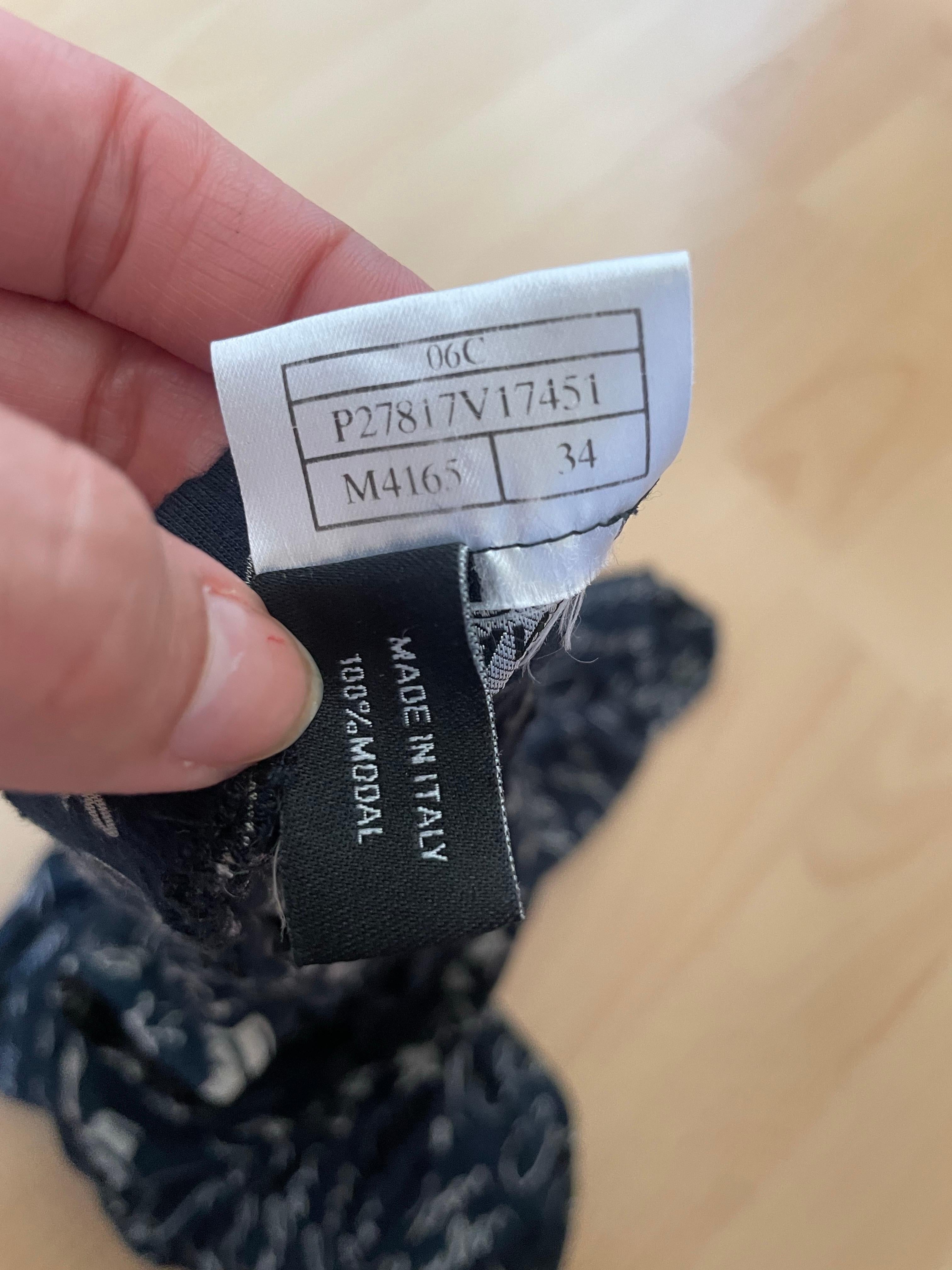 CHANEL. Pantalon Coco Cambon CC logo en vente 2