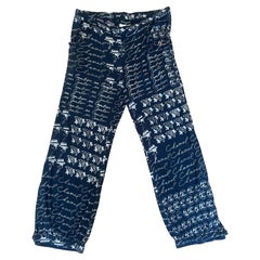 CHANEL. Pantalon Coco Cambon CC logo