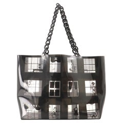 Chanel Coco Window Tote Printed Vinyl Large