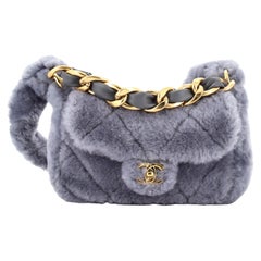 Chanel Coconing Flap Bag Quilted Shearling with Lambskin
