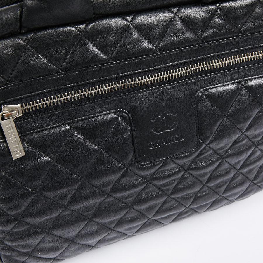 Chanel Cocoon Bag In Black Leather 1