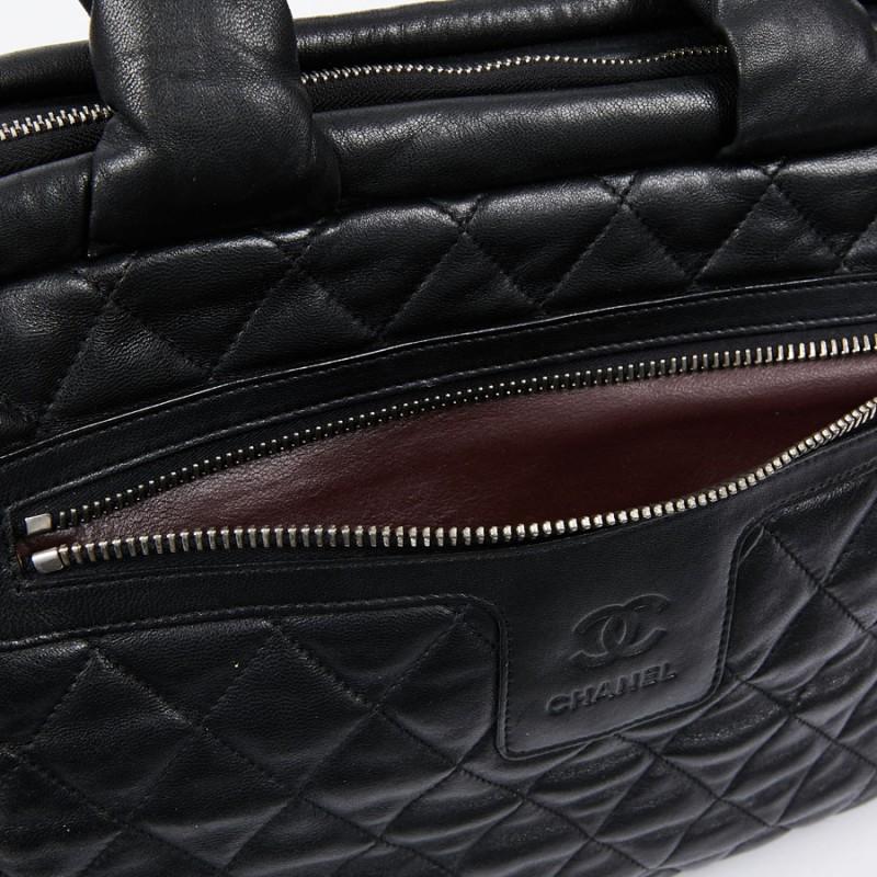 Chanel Cocoon black Leather Bag 4