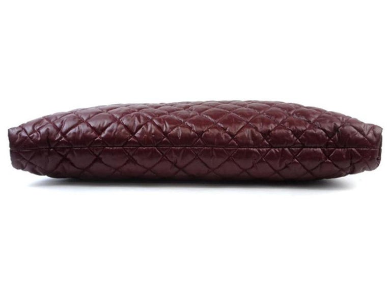 Chanel Cocoon Xl Quilted Bicolor 217350 Bordeaux X Champagne Gold ...