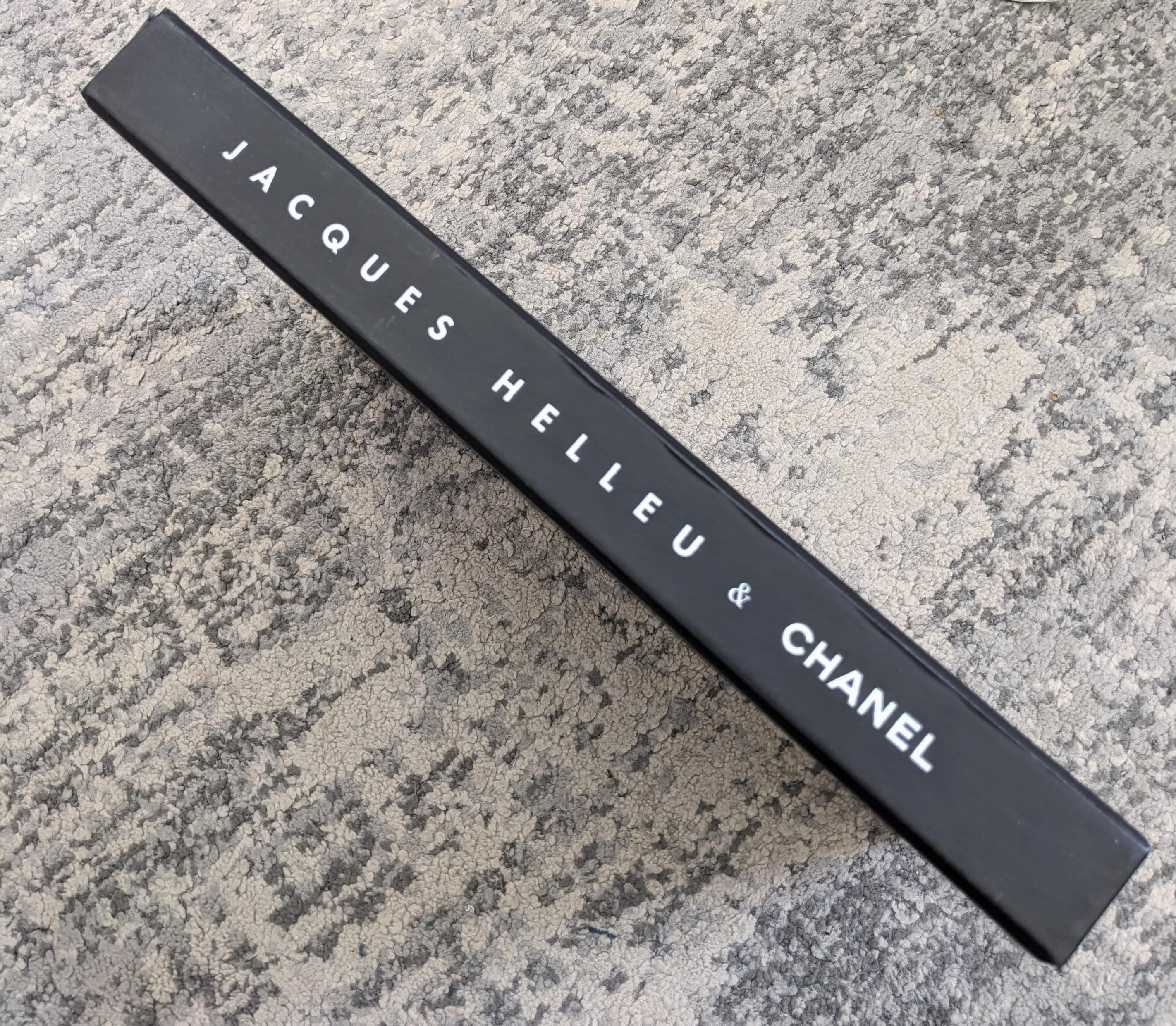 Black Chanel Coffee Table Book, Jacques Helleu For Sale